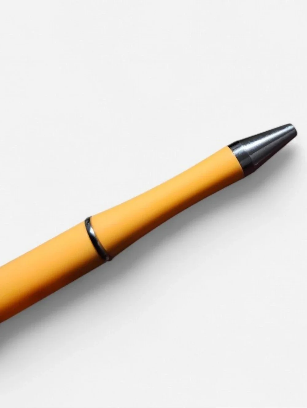 Halloween Jack O Lantern Beaded Ballpoint Twist Pen Orange